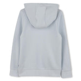 BOSS Kids Hooded Cardigan Pale Blue